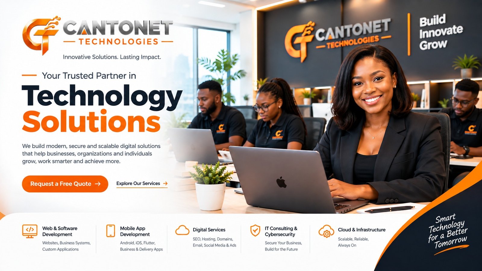 Cantonet Technologies &ndash; Your Trusted Partner in Technology Solutions