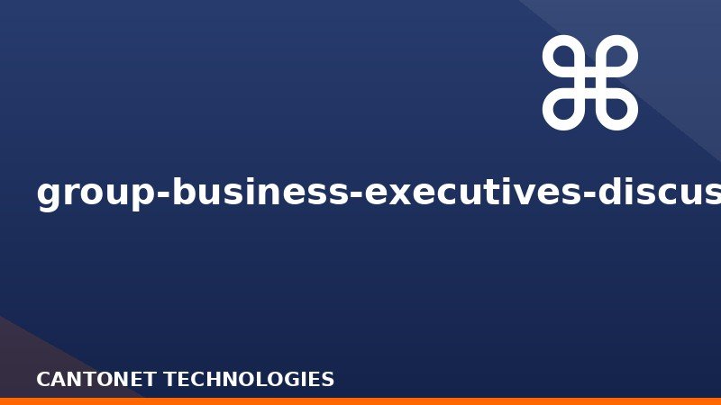 group-business-executives-discussing-computer-their-d